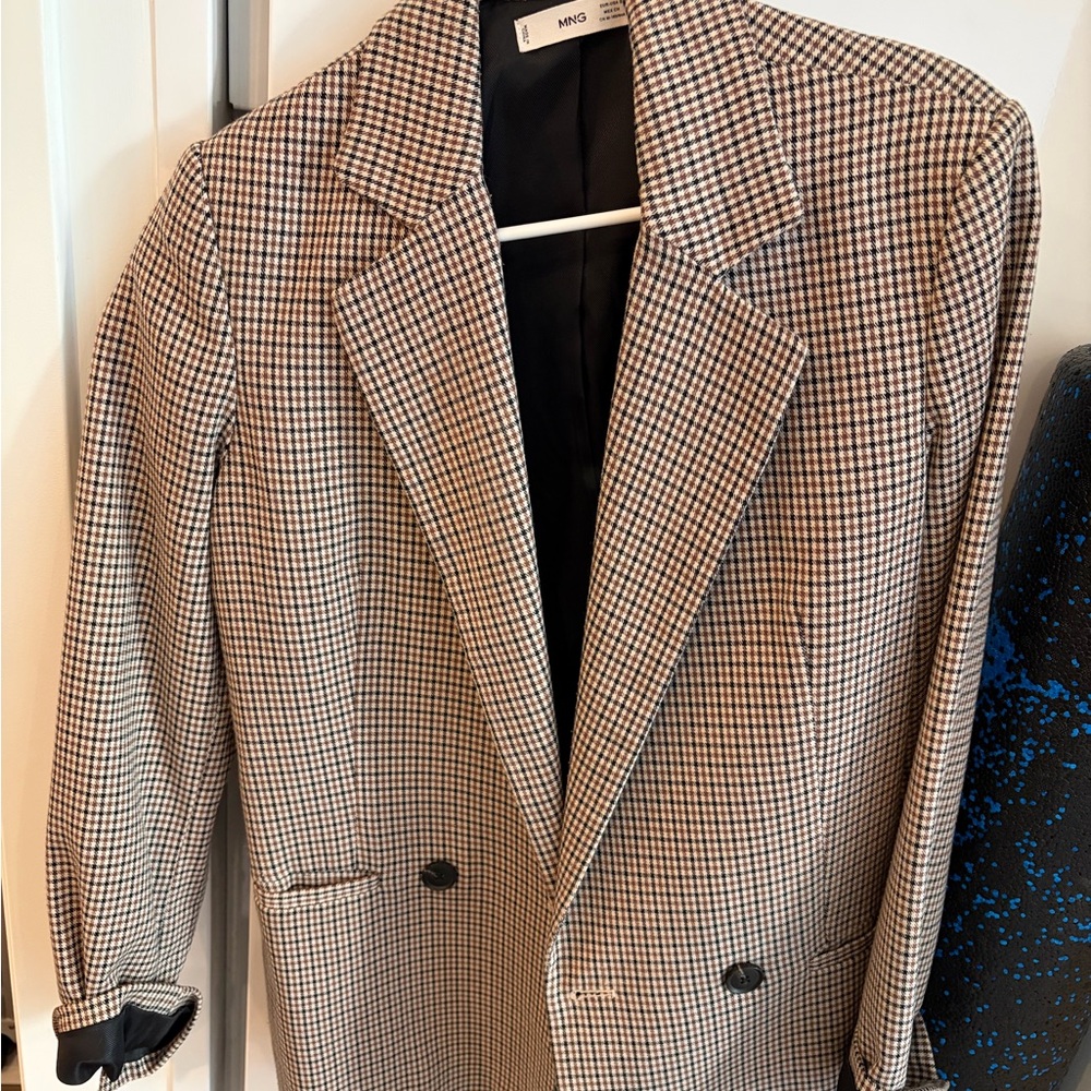 Mango Women's Houndstooth Blazer